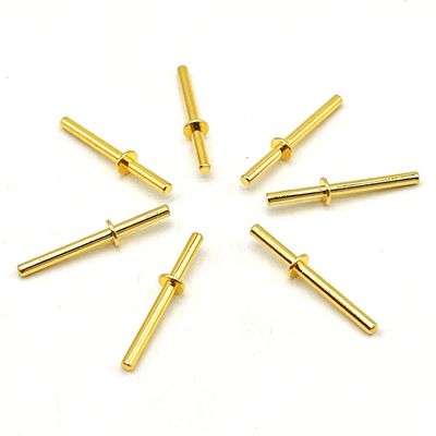 بسته ریل با قدرت بالا 3A 12 ولت SMT Pogo Pin 3mm ارتفاع 2.5mm قطر