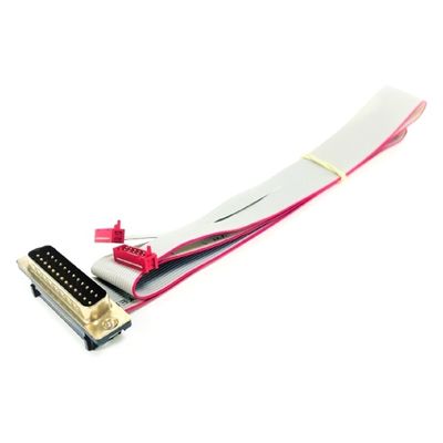 اتصال دهنده مایکرو میچ سیم برقی صاف IDC UL2651 کابل نوار صاف قرمز