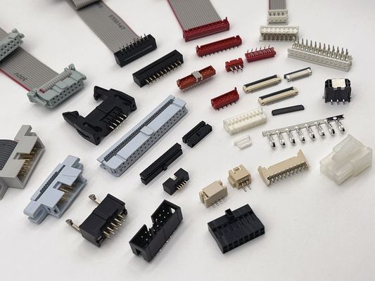 اتصال دهنده مایکرو میچ سیم برقی صاف IDC UL2651 کابل نوار صاف قرمز