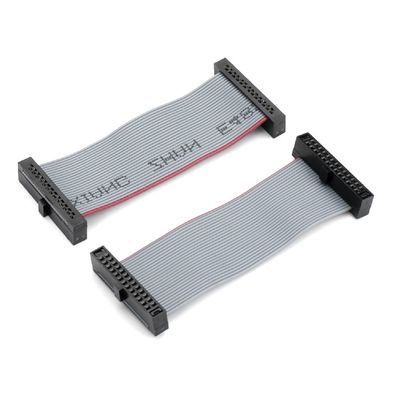 1.27mm پیچ ربن فلت کابل مونتاژ ربن IDC کانکتور کابل 20 پین سیم بند