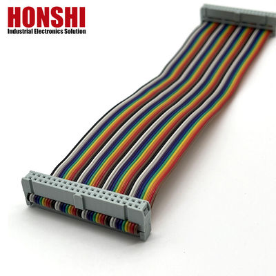 2.54mm IDC به IDC کابل برقی تخت 40 پین کابل ربن چندرنگ برای خودرو