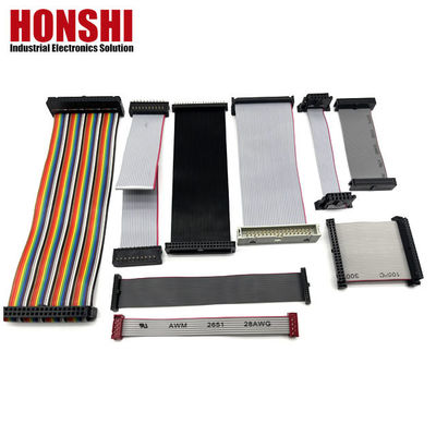 2.54mm IDC به IDC کابل برقی تخت 40 پین کابل ربن چندرنگ برای خودرو