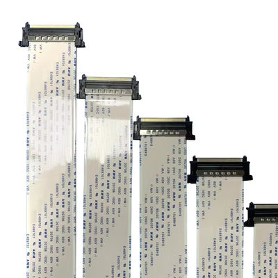 کوله هواپیمایی فلکس فلکس Lvds کابل Vw 41pin سفارشی 20cm FFC کابل