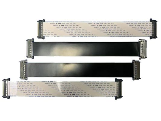 کوله هواپیمایی فلکس فلکس Lvds کابل Vw 41pin سفارشی 20cm FFC کابل