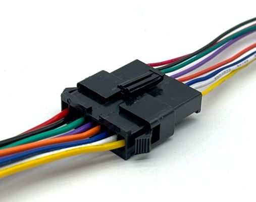 JST SM2.5 قابل سفارشی کردن 8 پین کانکتور اسمبل سیم الکتریکی ul1007 24awg