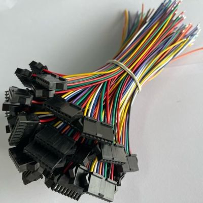 JST SM2.5 قابل سفارشی کردن 8 پین کانکتور اسمبل سیم الکتریکی ul1007 24awg