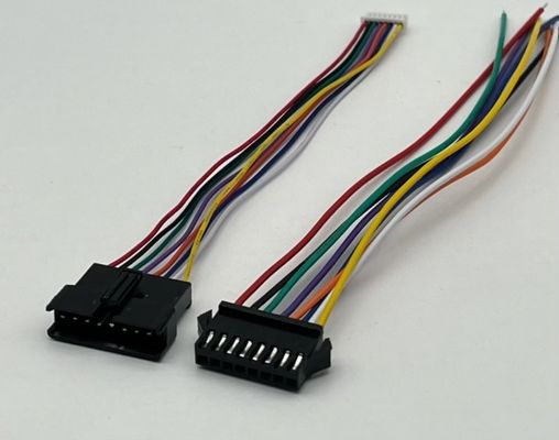 JST SM2.5 قابل سفارشی کردن 8 پین کانکتور اسمبل سیم الکتریکی ul1007 24awg