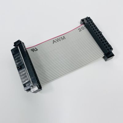 10 - 64 پین کابل مسطح 1.27x2.54mm Pitch IDC کانکتور اسمبلی کابل نوار مسطح