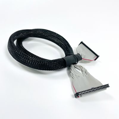 خودرو IDC کابل نوار صاف 2.54mm مواد عایق پی وی سی پلی استر