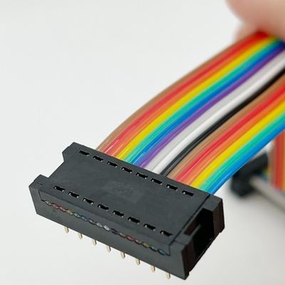 DIP 2.54x7.62mm کابل مسطح سیم برق به هیئت مدیره کانکتور سیم مسطح