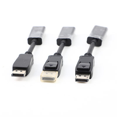 DP مرد به HDTV زن HDTV آداپتور کابل 4K 30HZ شارژ سریع انتقال داده