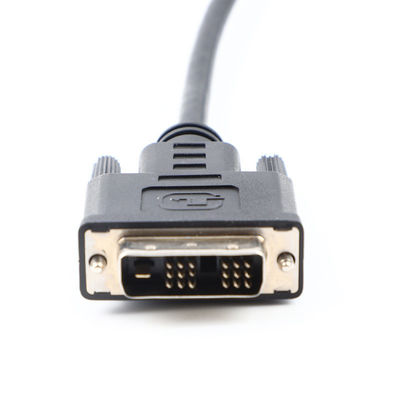 DVI 18 1 مرد به مرد HD قالب کابل مونتاژ OD6.0 برای HDTV UL20276 30Awg