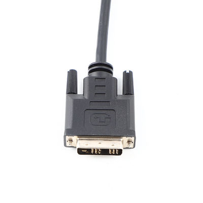 DVI 18 1 مرد به مرد HD قالب کابل مونتاژ OD6.0 برای HDTV UL20276 30Awg