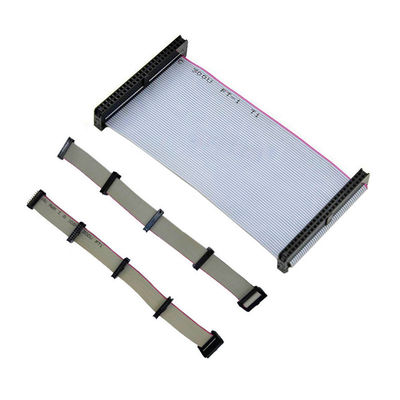 2.0mm فلت ربن کابل مونتاژ IDC به IDC 20Pin Socket با UL2651 28awg