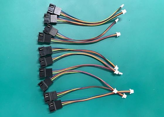 مونتاژ سیم ترمینال 18 - 26Awg JST کانکتور به 4.8mm 6.3mm Y ترمینال