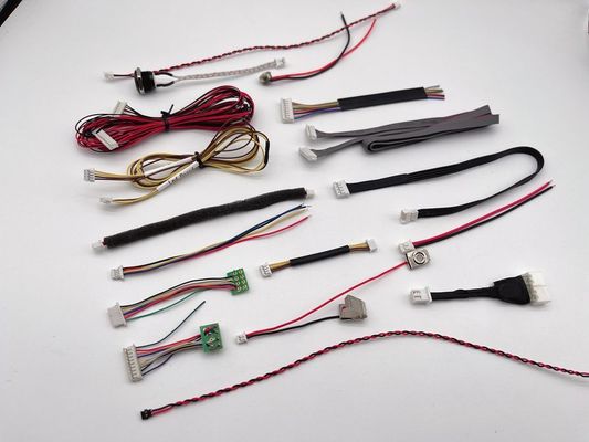 مونتاژ سیم ترمینال 18 - 26Awg JST کانکتور به 4.8mm 6.3mm Y ترمینال