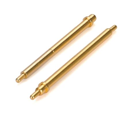کانکتور پین های ماشینکاری شده 2.0x18.5mm فلز شده طلا پین پایانه مسخر نقطه تماس پین