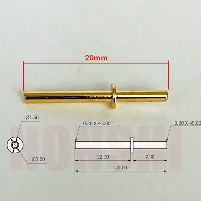 فلز زره دار برنج ماشین آلات 1.6x20mm برای مرکز ماشین آلات عمودی CNC