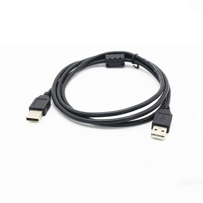 USB 2.0 Splitter A مرد به زن Micro B USB C کابل طلا شده برای تلفن های همراه