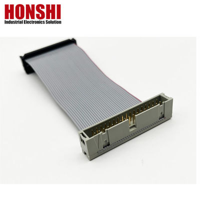 34 پین کابل مسطح UL2651 28awg 2.54mm کابل نوار IDC Socket To Box Header