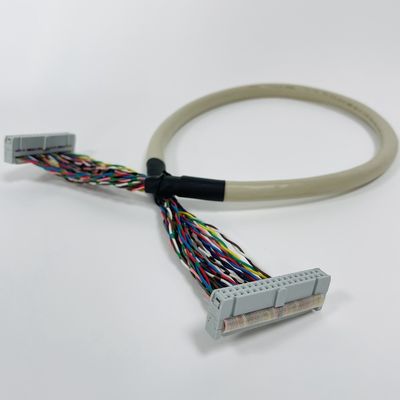 UL20706 IDC کابل گرد 34pin 40pin Pitch 2.54mm IDC کانکتور برای الکترونیک
