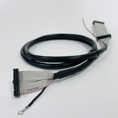 UL20706 IDC کابل گرد 34pin 40pin Pitch 2.54mm IDC کانکتور برای الکترونیک