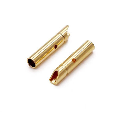 پلاگ موز دقیق ماشین آلات چند لایه ای پن تماس 4mm Solder Cup Termination