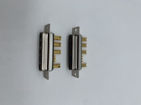 اتوبوس D SUB کنتاکتور برق 9W4 زنانه Solder Brass C3604 برای کابل