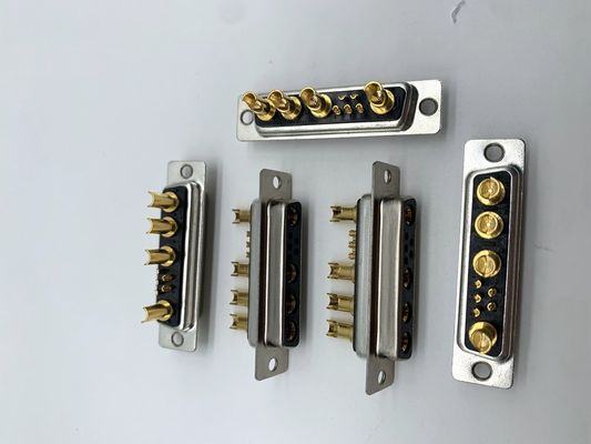 اتوبوس D SUB کنتاکتور برق 9W4 زنانه Solder Brass C3604 برای کابل
