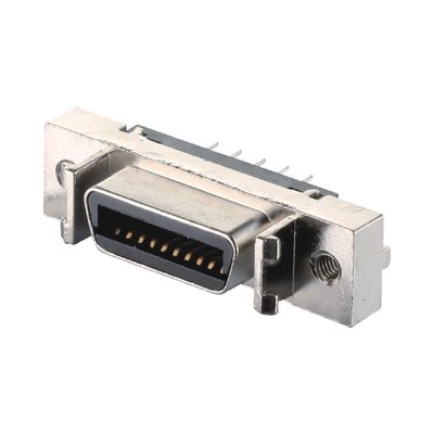 HPCN Wire to Board Connector MDR SCSI Pitch 1.27mm 14 Pin اتصال زن و مرد