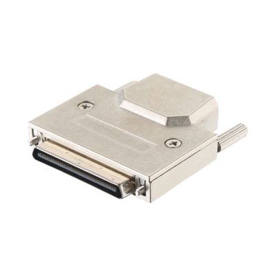 مواد شیل آلیاژ روی 68 پین SCSI اتصال کننده نوع VHDCI HPCN مرد