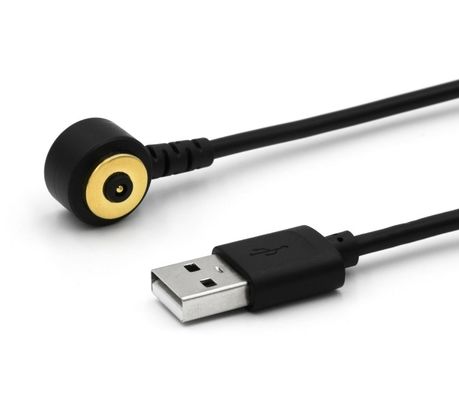 کابل شارژ 3.0A با جریان بالا USB 2 پین دایره ای Adapter شارژ برق مغناطیسی Pogo Pin