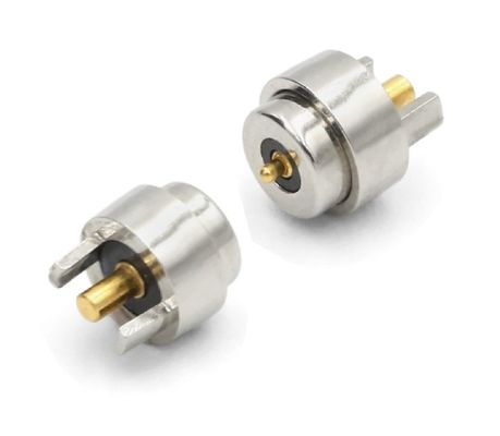 50mohm Max مقاومت در برابر تماس ها سفارشی M812 کانکتور برق مغناطیسی پین پوگو برای دوام طولانی مدت