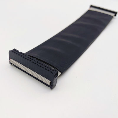 16 پین فلت IDC ربن کابل هارمنیز پلی استر PVC 2.54mm الکتریکی 10cm