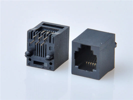 8p8c RJ45 جک کانکتور PCB Mount برای شبکه سوکت اینترنت آلیاژ مس ماژولار