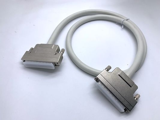 کابل اتصال SCSI خاکستری سفارشی 68 پین 100 پین کابل مرد Ul20276 کابل 28awg