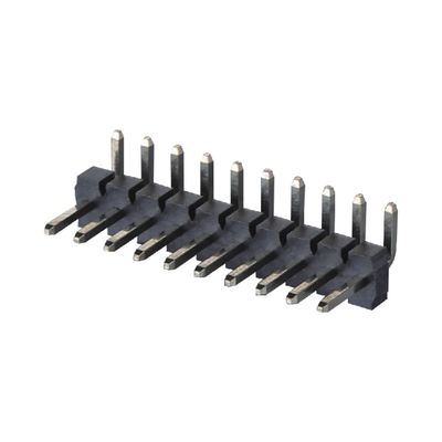 3.96mm پی سی بی فلش شده با طلای طلا Pin Header Connector Single Row SMT Type 2 - 20 Pin H3.2mm