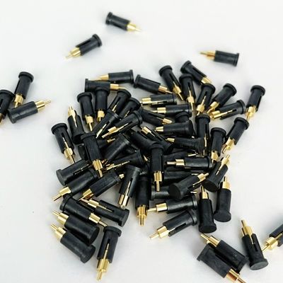 Dia 2.8mm Male Pogo Pin Connector Length 10.2mm Dip Type Spring Loaded Pogo Pins (دستبند های پگو مردانه 2.8 میلی متر)