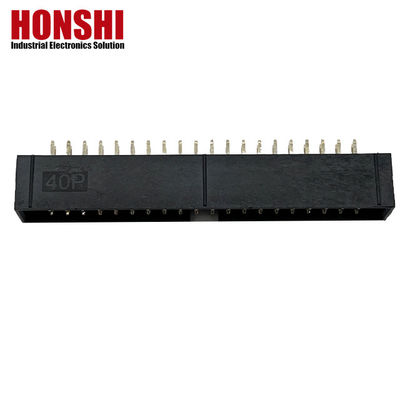 2.54mm Box Header Connector H8.8 40P Gold Plated Electrical Dual Row Connector.............................................................................................................................................................