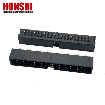 2.54mm Box Header Connector H8.8 40P Gold Plated Electrical Dual Row Connector.............................................................................................................................................................