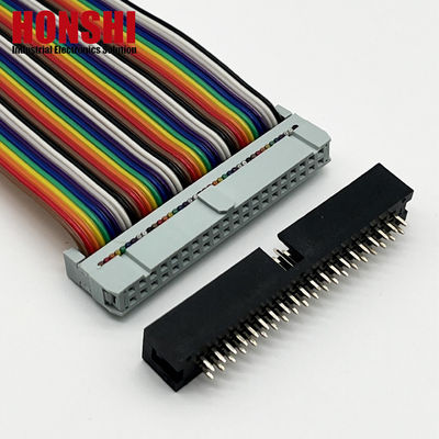 2.54mm Box Header Connector H8.8 40P Gold Plated Electrical Dual Row Connector.............................................................................................................................................................
