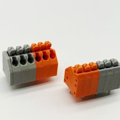 2.5mm 3.5mm بدون پیچ اتصال بلوک پایانی PCB بلوک پایانی بهار
