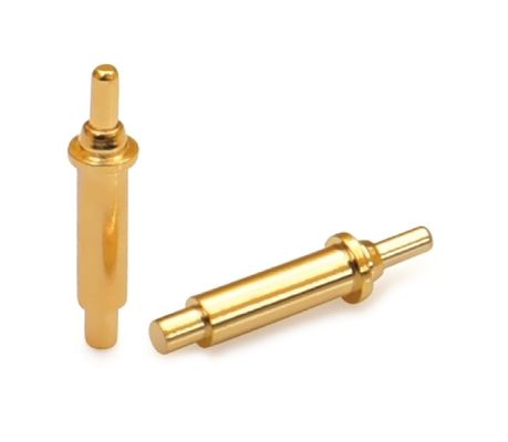 بسته بندی 5.08mm Pitch Pogo Pin Connector مرد 8 Pin 4.0mm سه ردیف بهار بارگذاری شده