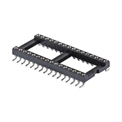 سر ماده ماشینکاری شده 2.54mm H7.0mm طول 10.0mm مستقیم 1-40Pin PCB Connector