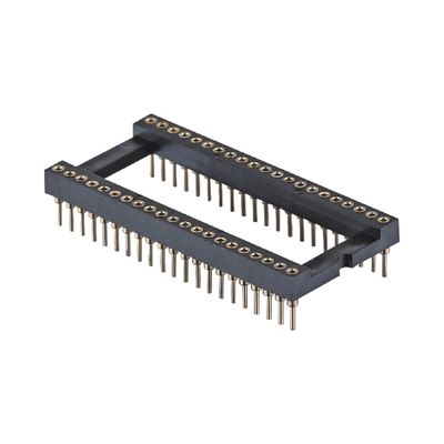 سر ماده ماشینکاری شده 2.54mm H7.0mm طول 10.0mm مستقیم 1-40Pin PCB Connector