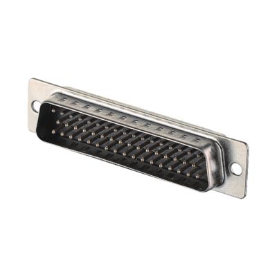 2 - 64 پین قدرت D Sub Male Connector 3W3 سیاه / آبی نوع Solder Dip Brass