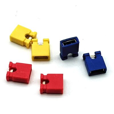 ماشین آلات مینی پرش کنتاکتور هیئت مدیره به هیئت مدیره سوکت زنانه 1.27mm 2mm 2.54mm Pitch Black Red Yellow با Ni Plating