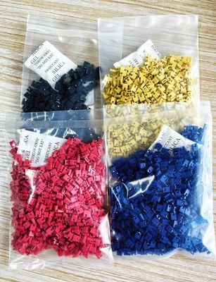 ماشین آلات مینی پرش کنتاکتور هیئت مدیره به هیئت مدیره سوکت زنانه 1.27mm 2mm 2.54mm Pitch Black Red Yellow با Ni Plating