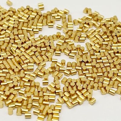 سفارشی 0.02mm قطر 10u '' طلا برفی پین تماس اسپرینگ برای مردان جنسیت و دود نمک 72H