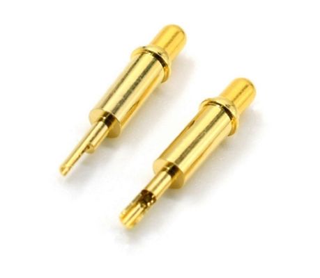 2.54mm Pitch زنانه 6 پین پی سی بی کانکتور بهار بارگذاری شده Pogo پین کانکتور SMT نوع